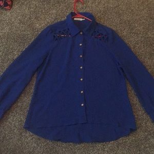 Blu Pepper Blouse size L